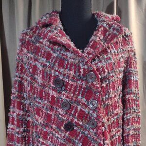 Women’s JH Collectibles Multi-Color Long Cardigan Sweater – Size Medium